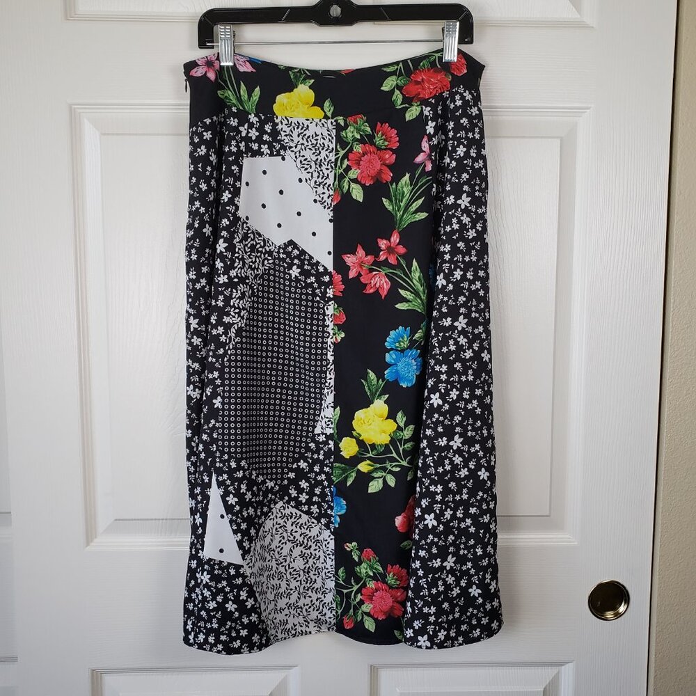 Calvin Klein Patchwork Boho Multi Pattern Floral … - image 8